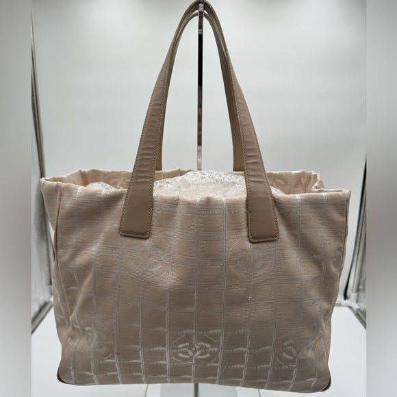 CHANEL Handbags - Chanel-Authentic- Travel Line Tote Bag Pink Blush